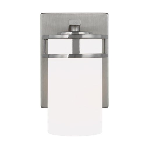 Myhouse Lighting Generation Lighting - 4121601-962 - One Light Wall / Bath Sconce - Robie - Brushed Nickel