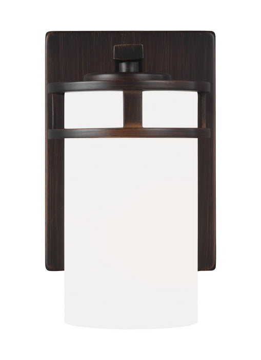 Myhouse Lighting Generation Lighting - 4121601EN3-710 - One Light Wall / Bath Sconce - Robie - Bronze