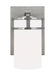 Myhouse Lighting Generation Lighting - 4121601EN3-962 - One Light Wall / Bath Sconce - Robie - Brushed Nickel