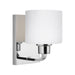 Myhouse Lighting Generation Lighting - 4128801-05 - One Light Wall / Bath Sconce - Canfield - Chrome