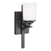 Myhouse Lighting Generation Lighting - 4130701-112 - One Light Wall / Bath Sconce - Kemal - Midnight Black