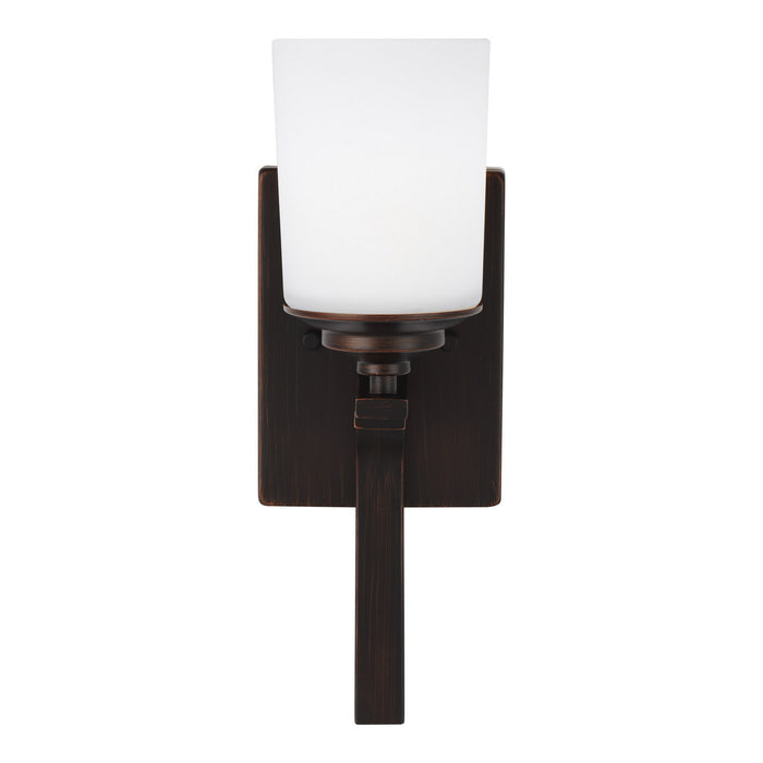 Myhouse Lighting Generation Lighting - 4130701-710 - One Light Wall / Bath Sconce - Kemal - Bronze