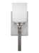 Myhouse Lighting Generation Lighting - 4130701EN3-962 - One Light Wall / Bath Sconce - Kemal - Brushed Nickel