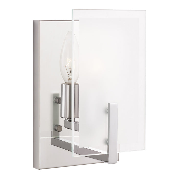 Myhouse Lighting Visual Comfort Studio - 4130801-05 - One Light Wall / Bath Sconce - Syll - Chrome