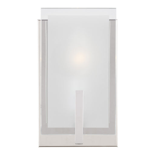 Myhouse Lighting Visual Comfort Studio - 4130801-05 - One Light Wall / Bath Sconce - Syll - Chrome