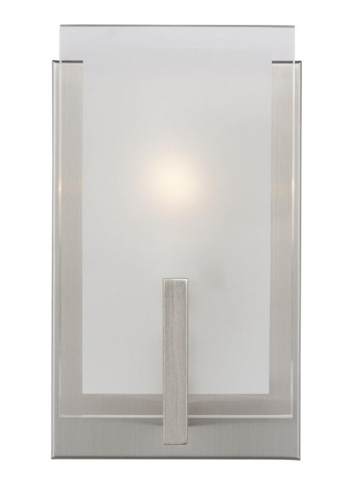 Myhouse Lighting Visual Comfort Studio - 4130801EN-962 - One Light Wall / Bath Sconce - Syll - Brushed Nickel