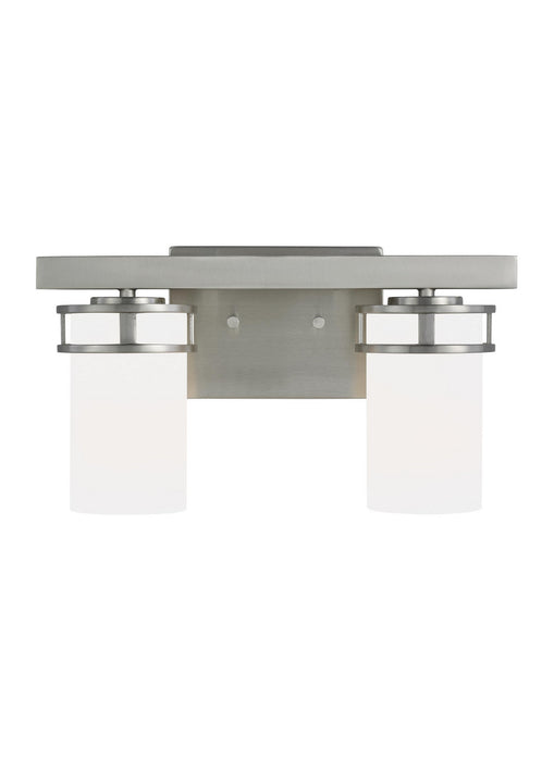 Myhouse Lighting Generation Lighting - 4421602EN3-962 - Two Light Wall / Bath - Robie - Brushed Nickel