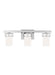 Myhouse Lighting Generation Lighting - 4421603EN3-05 - Three Light Wall / Bath - Robie - Chrome