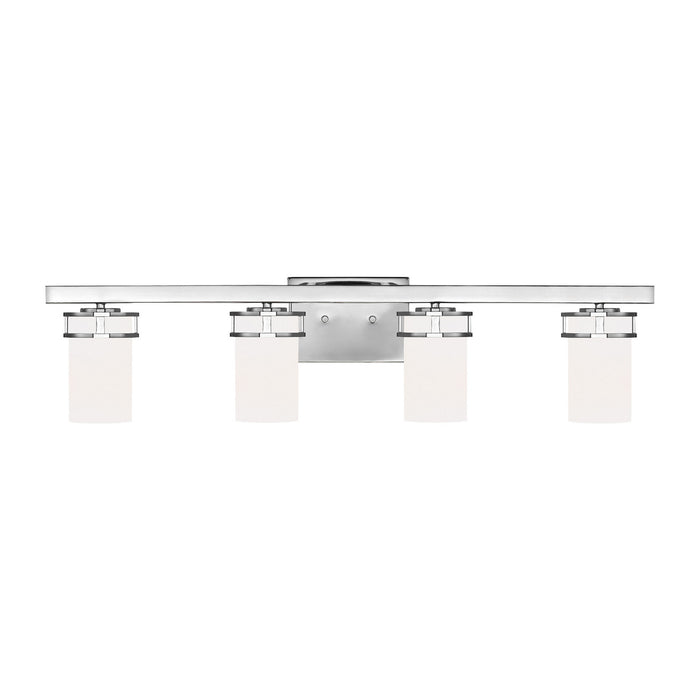 Myhouse Lighting Generation Lighting - 4421604-05 - Four Light Wall / Bath - Robie - Chrome