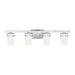 Myhouse Lighting Generation Lighting - 4421604-05 - Four Light Wall / Bath - Robie - Chrome