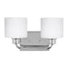 Myhouse Lighting Generation Lighting - 4428802-05 - Two Light Wall / Bath - Canfield - Chrome