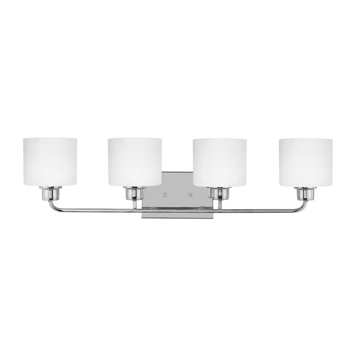 Myhouse Lighting Generation Lighting - 4428804-05 - Four Light Wall / Bath - Canfield - Chrome