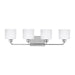 Myhouse Lighting Generation Lighting - 4428804-05 - Four Light Wall / Bath - Canfield - Chrome