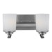 Myhouse Lighting Generation Lighting - 4430702-962 - Two Light Wall / Bath - Kemal - Brushed Nickel