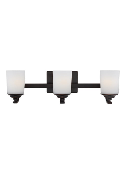 Myhouse Lighting Generation Lighting - 4430703EN3-710 - Three Light Wall / Bath - Kemal - Bronze