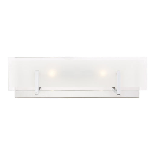 Myhouse Lighting Visual Comfort Studio - 4430802-05 - Two Light Wall / Bath - Syll - Chrome