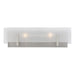 Myhouse Lighting Visual Comfort Studio - 4430802-962 - Two Light Wall / Bath - Syll - Brushed Nickel