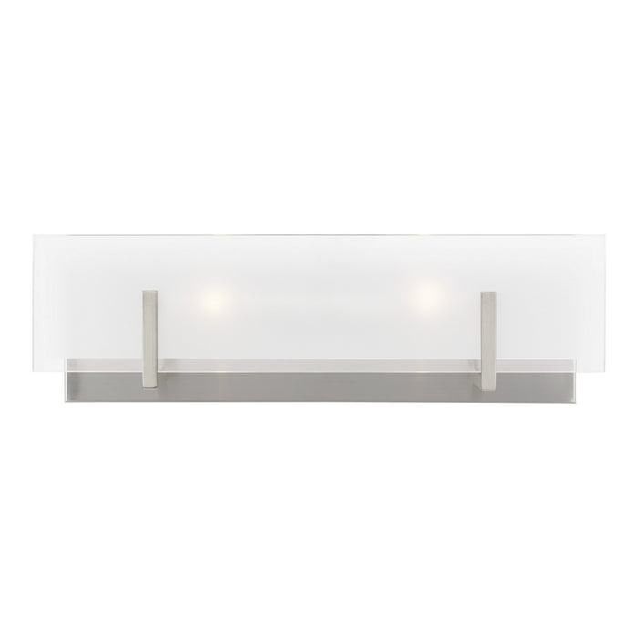 Myhouse Lighting Visual Comfort Studio - 4430802EN-962 - Two Light Wall / Bath - Syll - Brushed Nickel