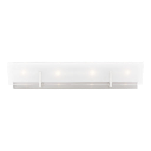 Myhouse Lighting Visual Comfort Studio - 4430804EN-962 - Four Light Wall / Bath - Syll - Brushed Nickel
