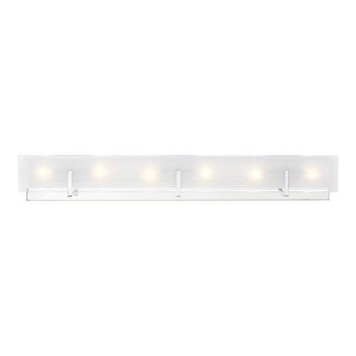 Myhouse Lighting Visual Comfort Studio - 4430806EN-05 - Six Light Wall / Bath - Syll - Chrome