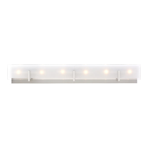 Myhouse Lighting Visual Comfort Studio - 4430806EN-962 - Six Light Wall / Bath - Syll - Brushed Nickel