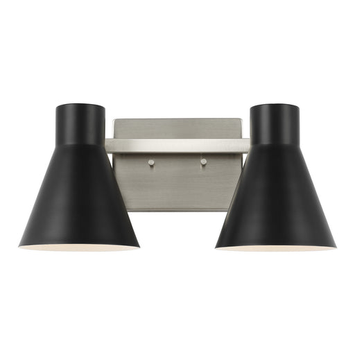 Myhouse Lighting Generation Lighting - 4441302-962 - Two Light Wall / Bath - Towner - Brushed Nickel