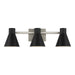 Myhouse Lighting Generation Lighting - 4441303-962 - Three Light Wall / Bath - Towner - Brushed Nickel