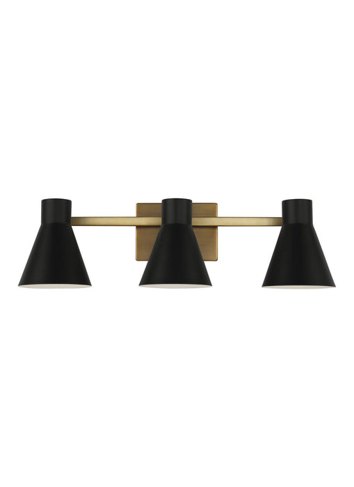 Myhouse Lighting Generation Lighting - 4441303EN3-848 - Three Light Wall / Bath - Towner - Satin Brass