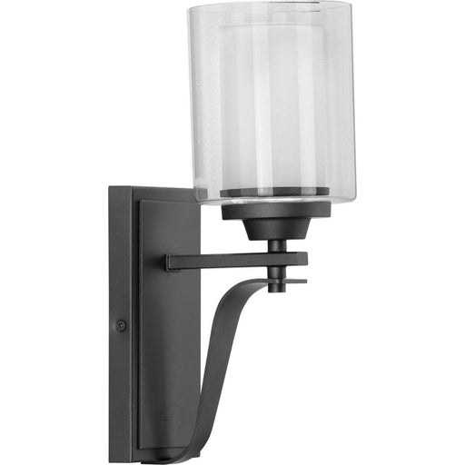 Myhouse Lighting Progress Lighting - P300120-143 - One Light Wall Bracket - Kene - Graphite