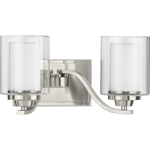 Myhouse Lighting Progress Lighting - P300121-009 - Two Light Bath - Kene - Brushed Nickel