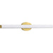 Myhouse Lighting Progress Lighting - P300184-012-30 - LED Linear Bath - Parallel Led - Satin Brass