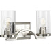 Myhouse Lighting Progress Lighting - P300257-009 - Two Light Bath - Lassiter - Brushed Nickel