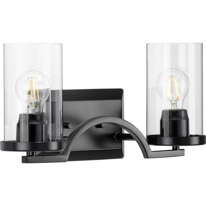 Myhouse Lighting Progress Lighting - P300257-031 - Two Light Bath - Lassiter - Black