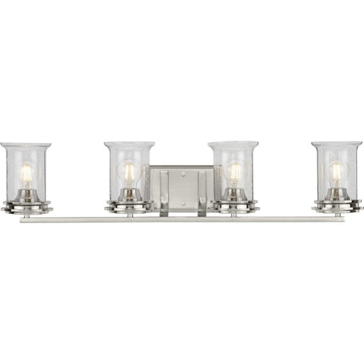 Myhouse Lighting Progress Lighting - P300275-009 - Four Light Bath - Winslett - Brushed Nickel