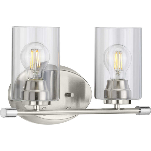 Myhouse Lighting Progress Lighting - P300277-009 - Two Light Bath - Riley - Brushed Nickel