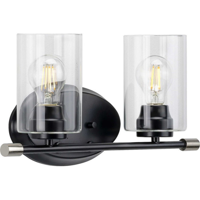 Myhouse Lighting Progress Lighting - P300277-031 - Two Light Bath - Riley - Black