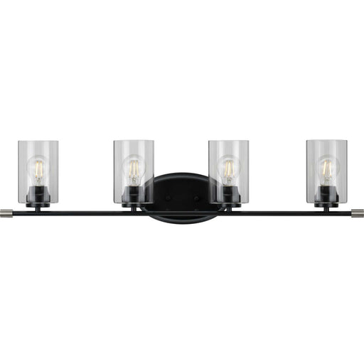 Myhouse Lighting Progress Lighting - P300279-031 - Four Light Bath - Riley - Black