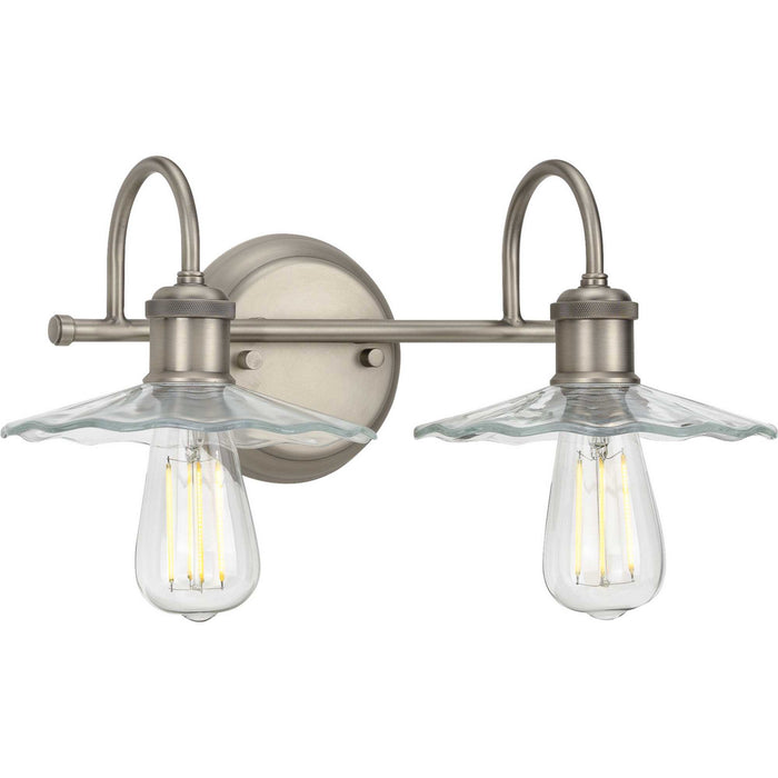 Myhouse Lighting Progress Lighting - P300287-081 - Two Light Bath - Fayette - Antique Nickel