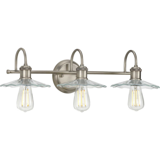 Myhouse Lighting Progress Lighting - P300288-081 - Three Light Bath - Fayette - Antique Nickel