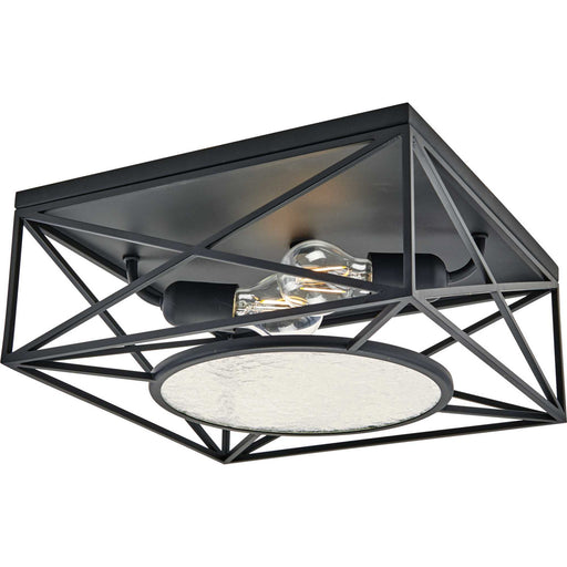 Myhouse Lighting Progress Lighting - P350159-031 - Two Light Flush Mount - Cumberland - Matte Black