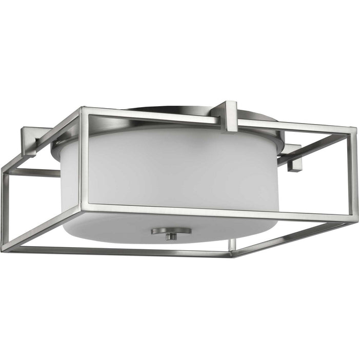 Myhouse Lighting Progress Lighting - P350171-009 - Two Light Flush Mount - Chadwick - Brushed Nickel