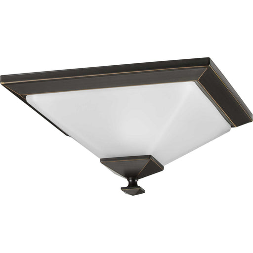 Myhouse Lighting Progress Lighting - P3854-20 - One Light Flush Mount - Clifton Heights - Antique Bronze