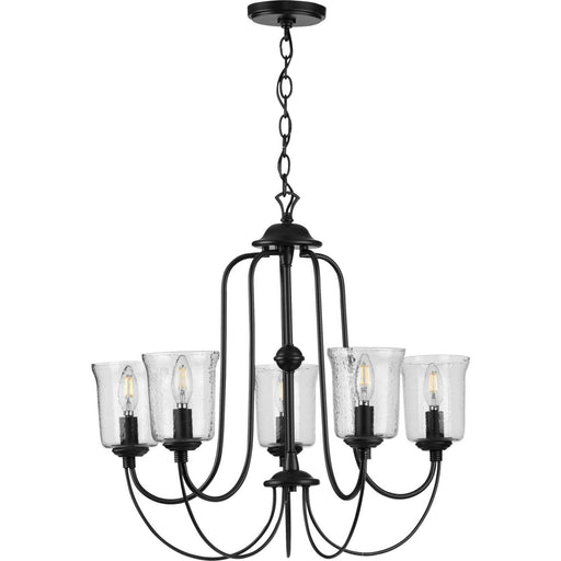 Myhouse Lighting Progress Lighting - P400194-031 - Five Light Chandelier - Bowman - Black