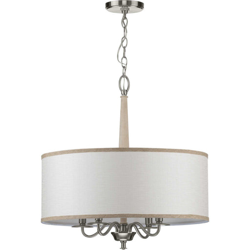 Myhouse Lighting Progress Lighting - P400218-009 - Four Light Chandelier - Durrell - Brushed Nickel