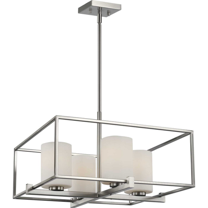 Myhouse Lighting Progress Lighting - P400226-009 - Four Light Chandelier - Chadwick - Brushed Nickel