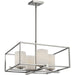 Myhouse Lighting Progress Lighting - P400226-009 - Four Light Chandelier - Chadwick - Brushed Nickel