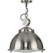 Myhouse Lighting Progress Lighting - P500212-009 - One Light Pendant - Medal - Brushed Nickel