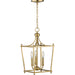 Myhouse Lighting Progress Lighting - P500213-109 - Three Light Foyer Pendant - Parkhurst - Brushed Bronze