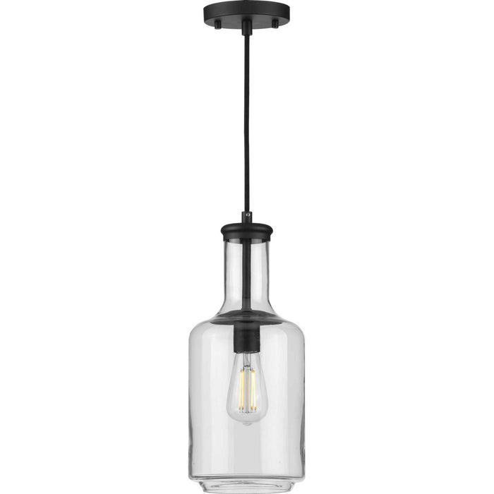 Myhouse Lighting Progress Lighting - P500229-031 - One Light Pendant - Latrobe - Black