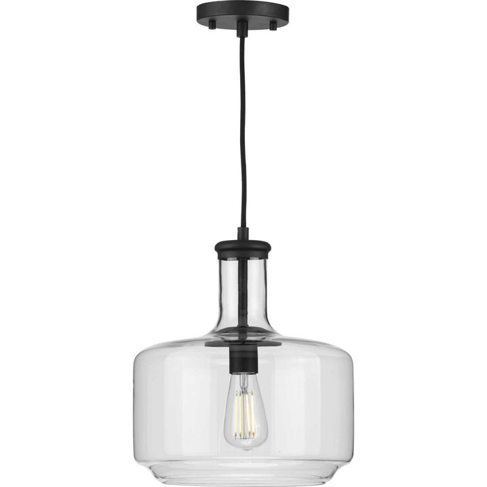 Myhouse Lighting Progress Lighting - P500231-031 - One Light Pendant - Latrobe - Black